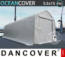 Garagenzelt Oceancover 5,5x15x4,1x5,3m, PVC